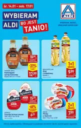 Gazetka promocyjna Aldi - Wybieram ALDI bo jest tanio! - Gazetka - ważna od 17.01 do 17.01.2026 - strona 2 - produkty: Krakus, Ser, Gra, Szynka konserwowa, Szynka, Syrop, Graal, Olej, Fa