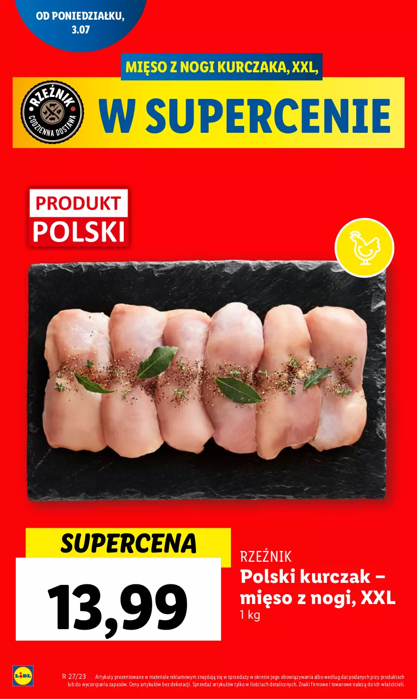 Gazetka promocyjna Lidl - GAZETKA - ważna 03.07 do 05.07.2023 - strona 2 - produkty: Kurczak, Mięso