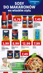 Gazetka promocyjna Lidl - GAZETKA - Gazetka - ważna od 05.07 do 05.07.2023 - strona 33 - produkty: Makaron, Sos, Gnocchi, Sos pomidorowy, Pesto, Spaghetti, Bazyl, Sos do makaronu, Barilla, Pomidory