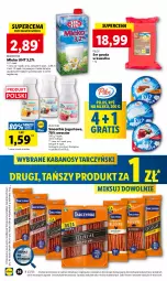 Gazetka promocyjna Lidl - GAZETKA - Gazetka - ważna od 05.07 do 05.07.2023 - strona 46 - produkty: Ryż na mleku, Ser, Ryż, Pur, Gra, Jogurt, Kawa, Mlekovita, Tarczyński, Pilos, Smoothie, Kabanos, Gouda, Olej, Mleko