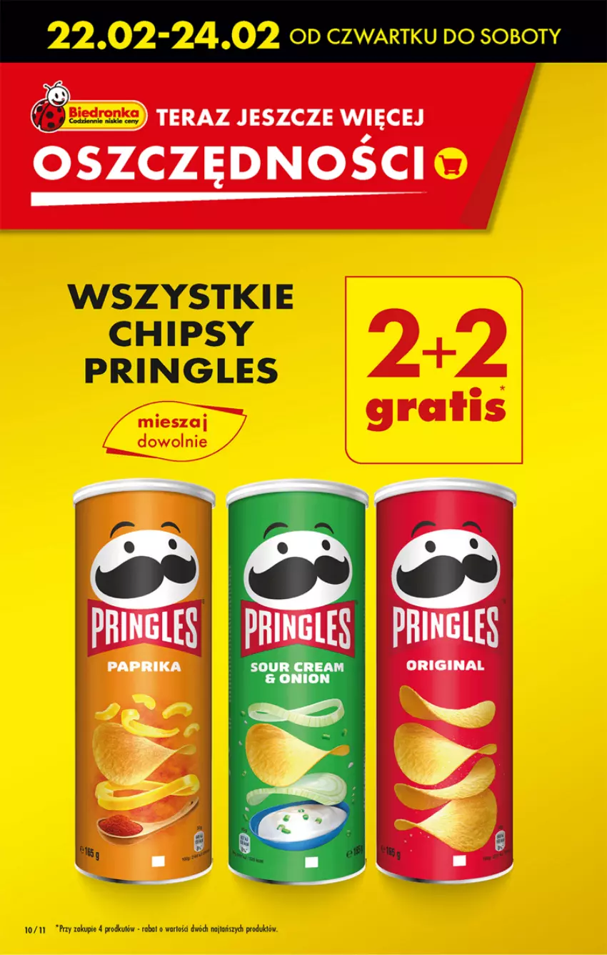 Gazetka promocyjna Biedronka - Od czwartku - ważna 22.02 do 28.02.2024 - strona 12 - produkty: Chipsy, Pringles, Tera