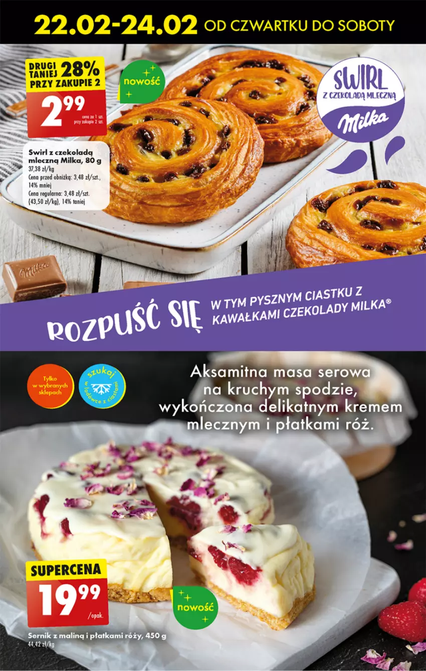 Gazetka promocyjna Biedronka - Od czwartku - ważna 22.02 do 28.02.2024 - strona 29 - produkty: Aksam, Milka, Ser