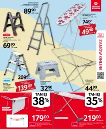 Gazetka promocyjna Selgros - Oferta przemysłowa - Gazetka - ważna od 16.11 do 16.11.2022 - strona 17 - produkty: Top, Sok, Drabina, Deska do prasowania, Stołek, Taboret, Suszarka, Taboret składany