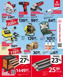 Gazetka promocyjna Selgros - Oferta przemysłowa - Gazetka - ważna od 16.11 do 16.11.2022 - strona 35 - produkty: Top, Ser, Szlifierka kątowa, Cień, Tarka, Szafka, Wkręt, Wkrętarka, Taśma pakowa, Szlifierka, Pilarka tarczowa, Waga, Akumulator