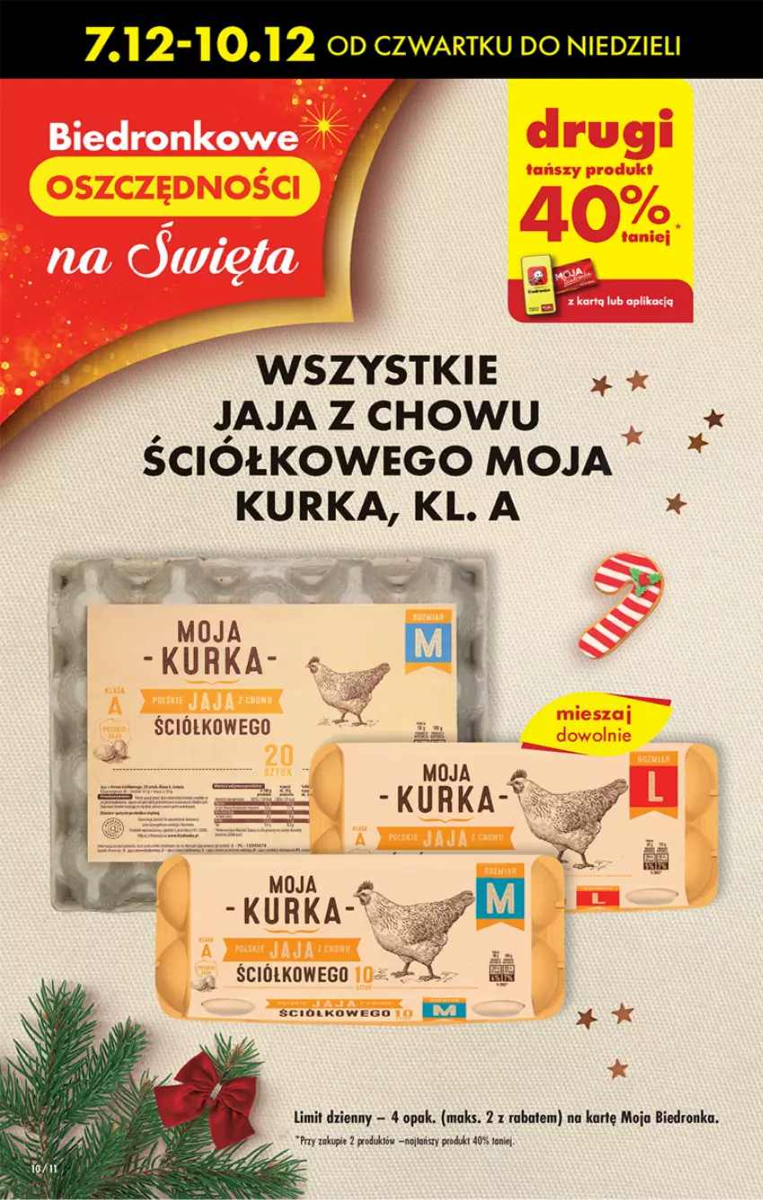 Gazetka promocyjna Biedronka - Od czwartku - ważna 07.12 do 13.12.2023 - strona 10 - produkty: Dron, Fa, Jaja