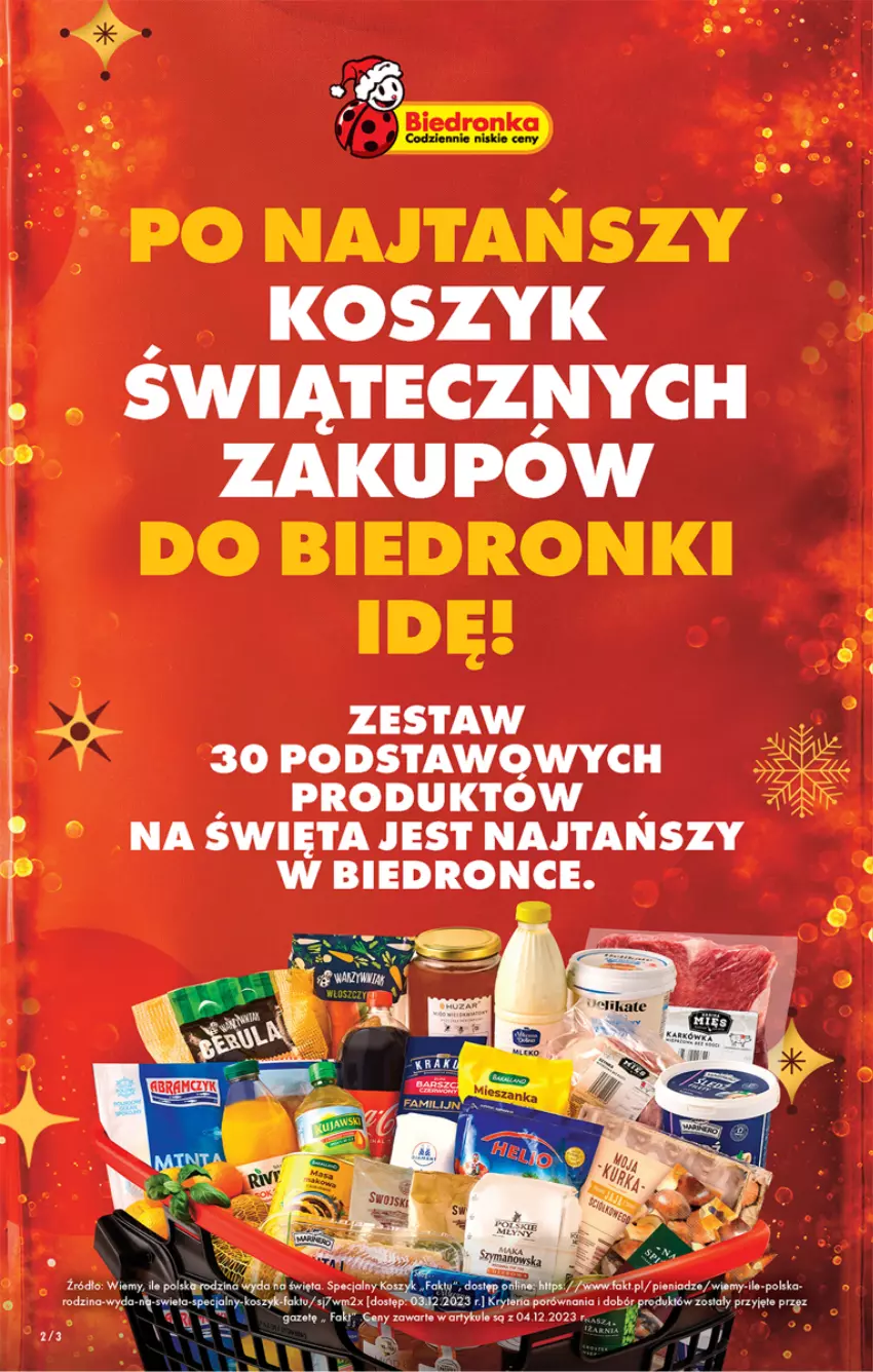 Gazetka promocyjna Biedronka - Od czwartku - ważna 07.12 do 13.12.2023 - strona 2 - produkty: Dron, Kosz