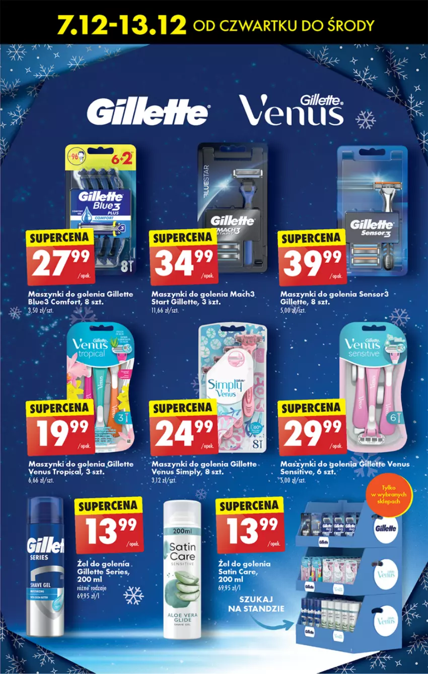 Gazetka promocyjna Biedronka - Od czwartku - ważna 07.12 do 13.12.2023 - strona 59 - produkty: Fa, Gillette, Mach3, Sati, Ser, Tropical, Venus