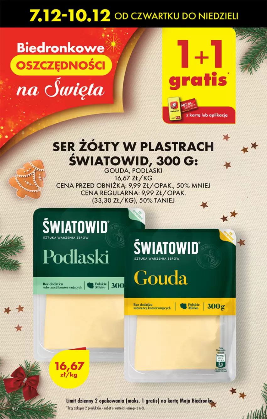 Gazetka promocyjna Biedronka - Od czwartku - ważna 07.12 do 13.12.2023 - strona 6 - produkty: Dell, Dron, Gouda, Gra, Podlaski, Ser