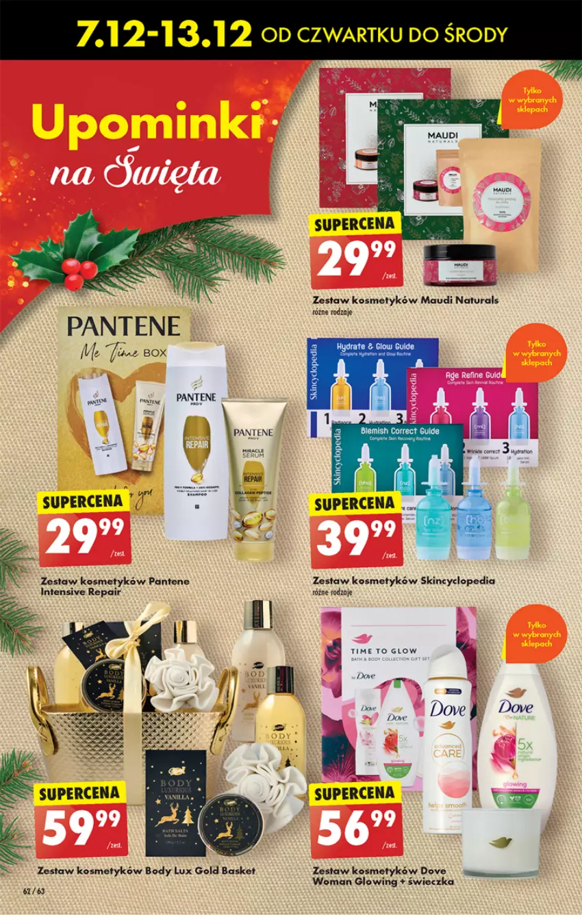 Gazetka promocyjna Biedronka - Od czwartku - ważna 07.12 do 13.12.2023 - strona 64 - produkty: Body, Dove, Maudi Naturals, Pantene