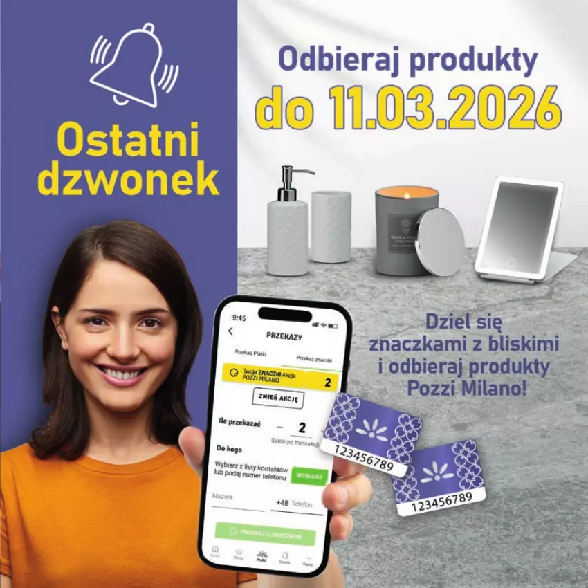 Gazetka promocyjna Stokrotka - Katalog Wiosenne Inspiracje! - ważna 26.02 do 11.03.2026 - strona 31 - produkty: Dzwonek, Telefon