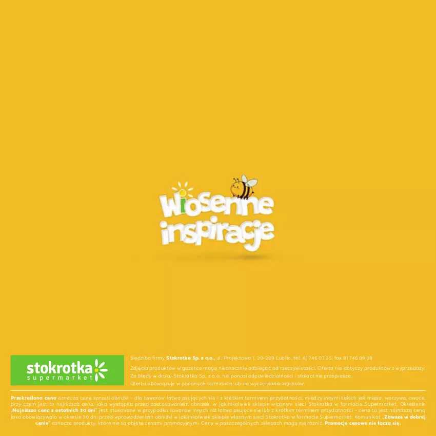Gazetka promocyjna Stokrotka - Katalog Wiosenne Inspiracje! - ważna 26.02 do 11.03.2026 - strona 32 - produkty: Fa, Mięso, Owoce, Warzywa
