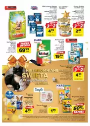 Gazetka promocyjna Carrefour - Gazetka - ważna od 17.12 do 17.12.2023 - strona 21 - produkty: Mokra karma, Pur, Friskies, Purina, Kosz, KiteKat, Gourmet Gold, Przysmaki, Przysmak dla kota, Pedigree, Przysmak dla psa, Sucha karma, Fa