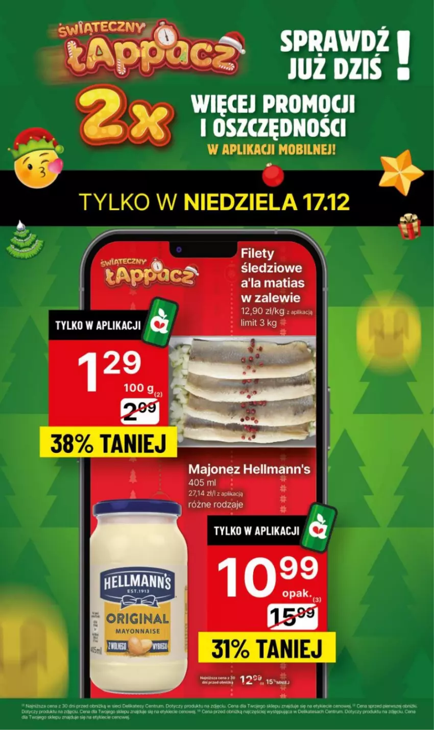 Gazetka promocyjna Delikatesy Centrum - Dyskontowe ceny w Delikatesach Centrum - ważna 14.12 do 26.12.2023 - strona 9 - produkty: Fa, Majonez, Rum