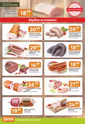 Gazetka promocyjna Gama - Gazetka Gama - Gazetka - ważna od 05.08 do 05.08.2025 - strona 2 - produkty: Polędwica, Gra, Salceson, Szynka, Schab wieprzowy, Przysmaki, Kaszanka, Kiełbasa biała, Kasza, Kiełbasa