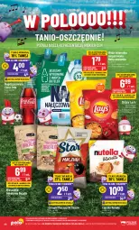 Gazetka promocyjna PoloMarket - Gazetka pomocyjna - Gazetka - ważna od 25.06 do 25.06.2024 - strona 46 - produkty: Ciastka, Nałęczowianka, Nutella, Chipsy, Coca-Cola, Chrupki, Napój gazowany, Ferrero, Woda mineralna, Woda, Lay’s, Napój, Mieszanka bakaliowa, Nestlé