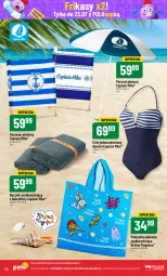 Gazetka promocyjna PoloMarket - Gazetka pomocyjna - Gazetka - ważna od 25.06 do 25.06.2024 - strona 58 - produkty: Pingwin, Parasol, Ręcznik, Parawan plażowy