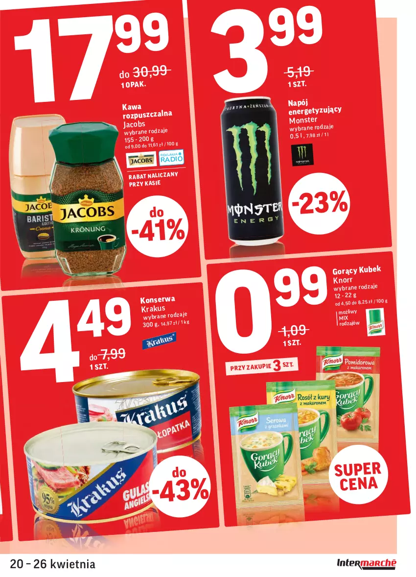 Gazetka promocyjna Intermarche - Świeżo itanio - ważna 20.04 do 26.04.2021 - strona 3 - produkty: Jacobs, Kawa, Kawa rozpuszczalna, Kubek, Napój, Ser