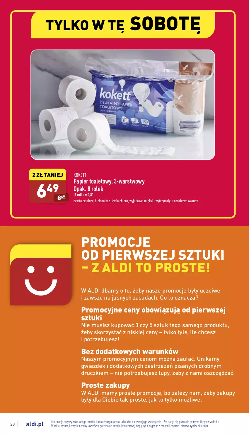 Gazetka promocyjna Aldi - Pełny katalog - ważna 16.05 do 21.05.2022 - strona 28 - produkty: Fa, Mus, Papier, Papier toaletowy