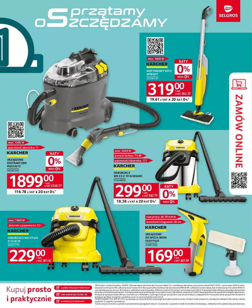 Gazetka promocyjna Selgros - Katalog Sprzątanie - ważna 18.05 do 31.05.2023 - strona 9 - produkty: Kosz, Mop, Mop parowy, Odkurzacz, Papier, Por, Sok, Sprzedawcy, Top, Tran