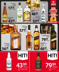 Gazetka promocyjna Selgros - Oferta spożywcza - Gazetka - ważna od 07.09 do 07.09.2022 - strona 21 - produkty: Rum, Gin, Gra, Whiskey, Tequila, Metaxa, Johnnie Walker, Lack, Bacardi, Whisky, Jack Daniel's, Brandy, Plantation, Likier