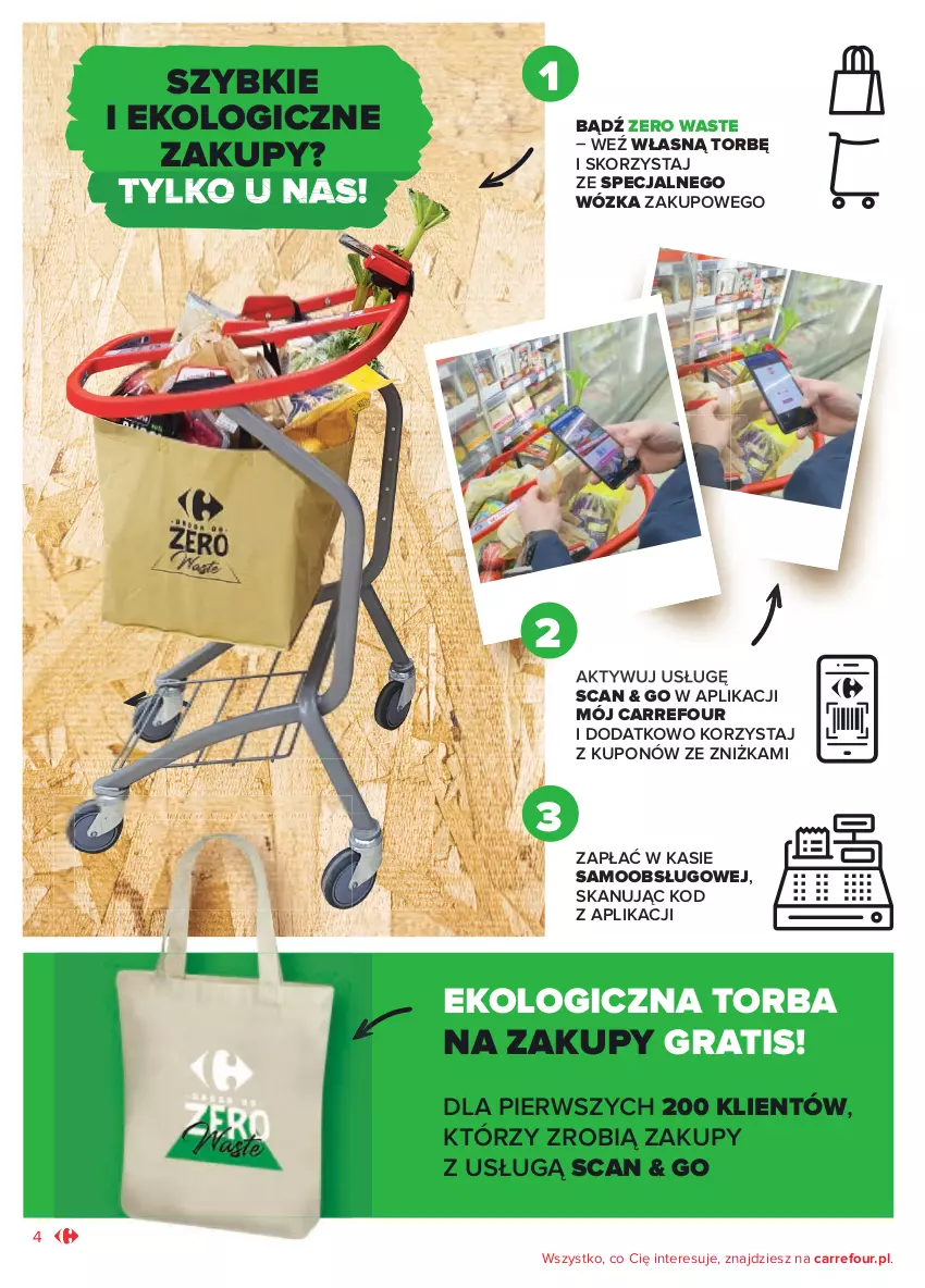 Gazetka promocyjna Carrefour - Gazetka Codzienne okazje, by kupować taniej - ważna 24.08 do 04.09.2021 - strona 4 - produkty: Gra, Torba, Torba na zakupy