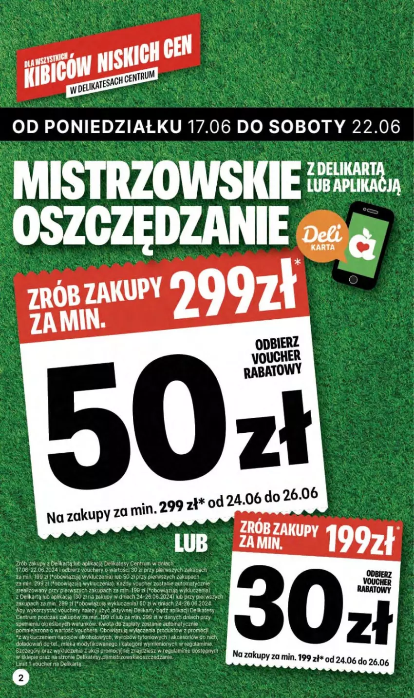 Gazetka promocyjna Delikatesy Centrum - NOWA GAZETKA Delikatesy Centrum od 20 czerwca! 20-26.06.2024 - ważna 20.06 do 26.06.2024 - strona 2 - produkty: Fa, Rum