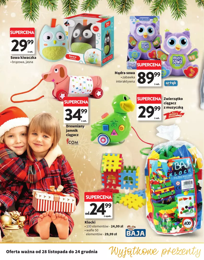 Gazetka promocyjna Intermarche - Gazetka Intermarche - ważna 28.11 do 24.12.2024 - strona 16 - produkty: Klocki, Tera, Top, Wafle, Zabawka