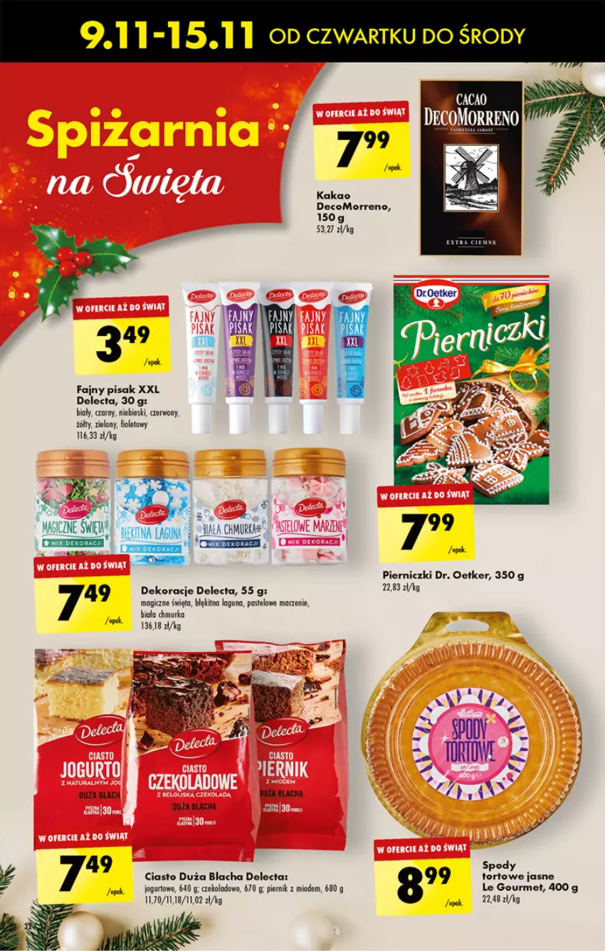 Gazetka promocyjna Biedronka - Od czwartku - ważna 09.11 do 15.11.2023 - strona 32 - produkty: Delecta, Dr. Oetker, Fa, Kakao, Piernik