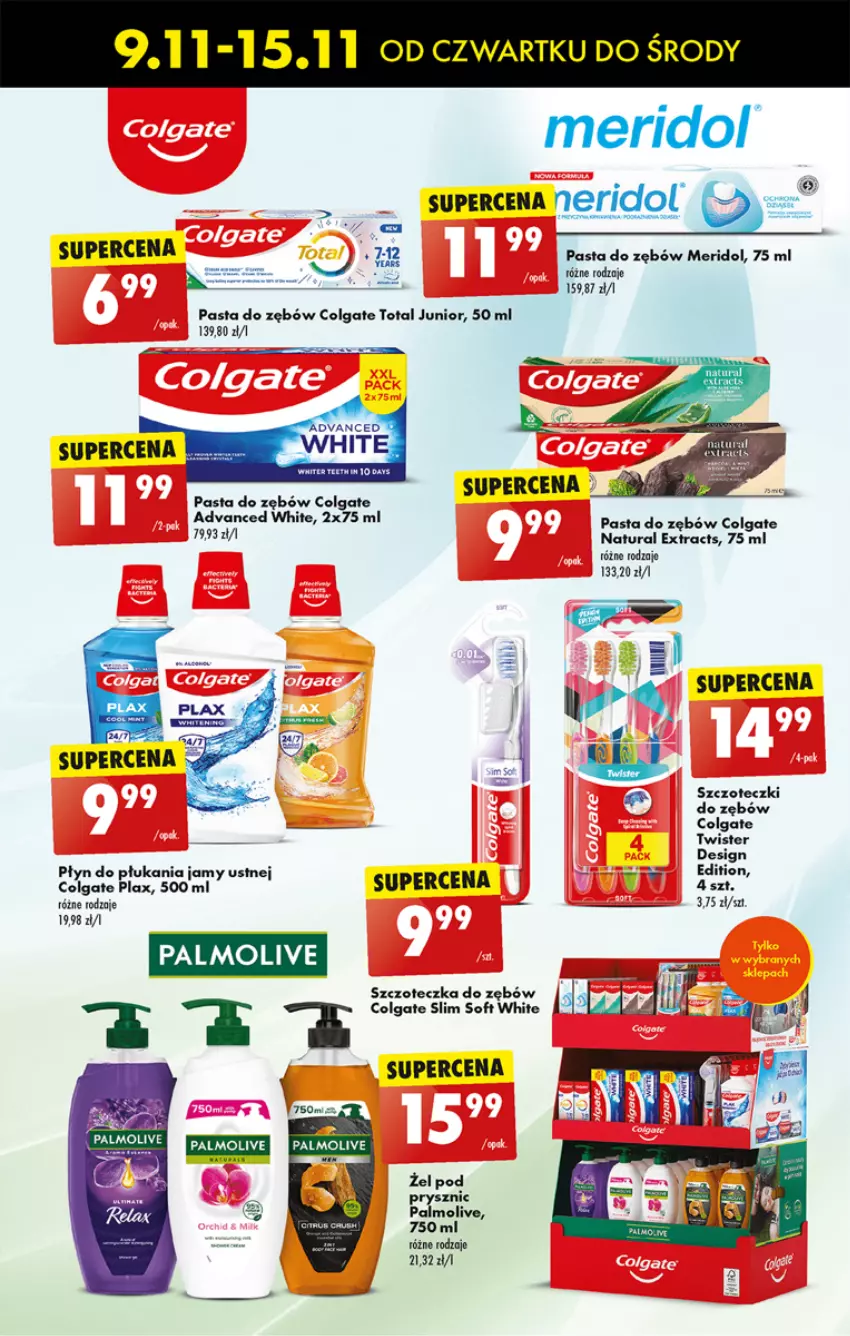 Gazetka promocyjna Biedronka - Od czwartku - ważna 09.11 do 15.11.2023 - strona 53 - produkty: Colgate, Colgate Total, Fa, LG, Palmolive, Pasta do zębów, Płyn do płukania, Płyn do płukania jamy ustnej, Szczoteczka, Szczoteczka do zębów