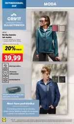 Gazetka promocyjna Lidl - GAZETKA - Gazetka - ważna od 31.07 do 31.07.2024 - strona 12 - produkty: Por, Mus, Kurtka, Plecak, Moda, Pokrowiec