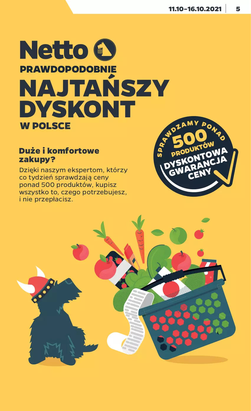 Gazetka promocyjna Netto - Gazetka spożywcza - ważna 11.10 do 16.10.2021 - strona 5