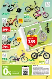 Gazetka promocyjna Auchan - Gazetka Wielkie majowe odkrycia sezonowe Hipermarket Auchan - Gazetka - ważna od 24.05 do 24.05.2023 - strona 9 - produkty: Top, Ser, Dzwonek, Kosz, Rower, Dzieci, Rowerek, Fa