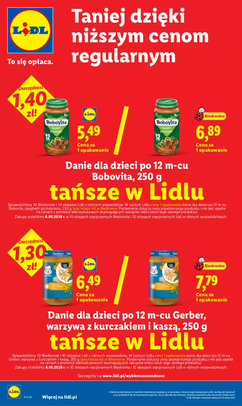Gazetka promocyjna Lidl - Gazetka ważna od 28.05 do 30.05 - ważna 28.05 do 30.05.2026 - strona 28 - produkty: BoboVita, Danie dla dzieci, Dron, Dzieci, Gerber, Kurczak, Por, Spaghetti, Warzywa