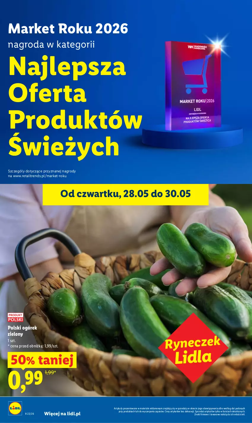 Gazetka promocyjna Lidl - Gazetka ważna od 28.05 do 30.05 - ważna 28.05 do 30.05.2026 - strona 36 - produkty: Ogórek