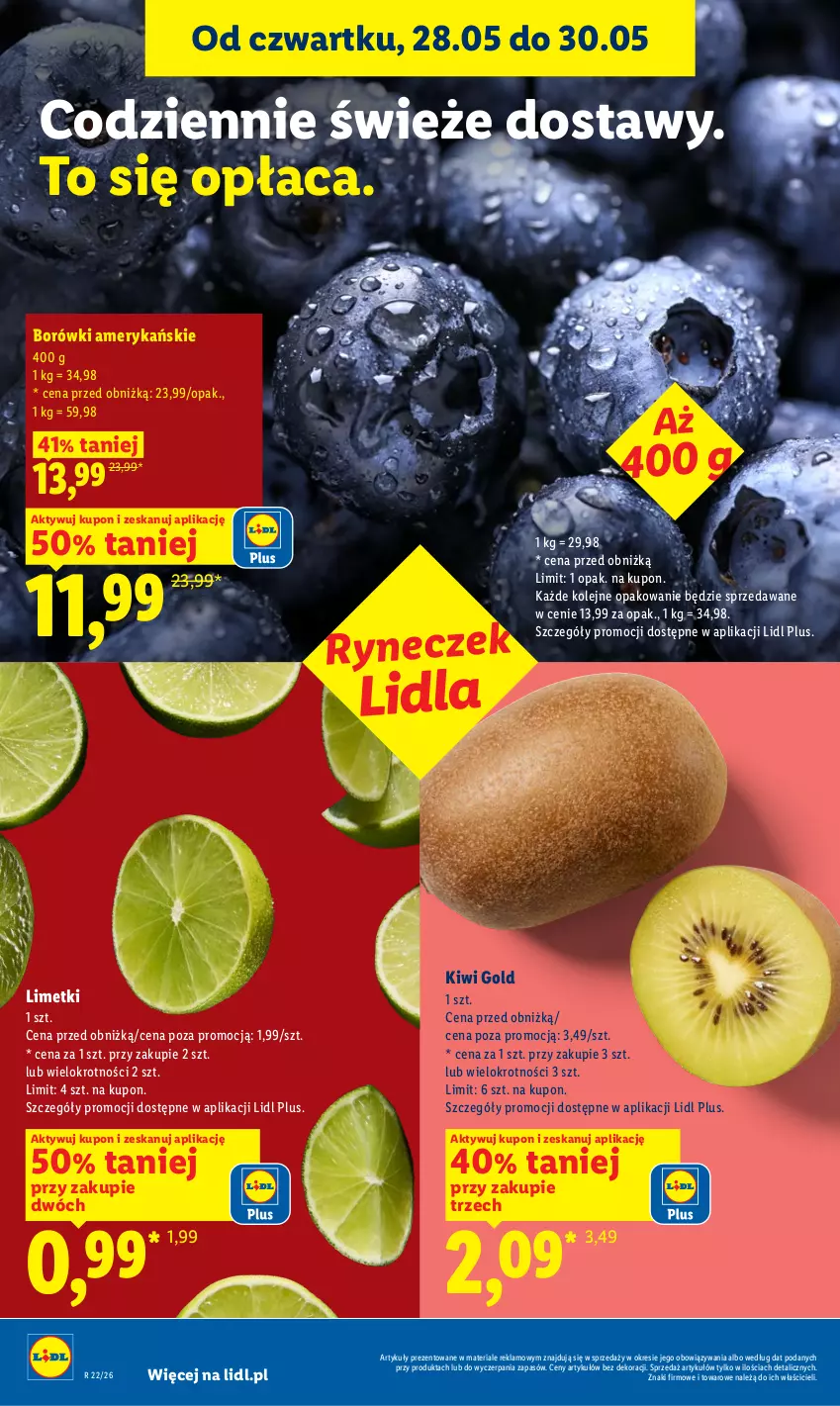 Gazetka promocyjna Lidl - Gazetka ważna od 28.05 do 30.05 - ważna 28.05 do 30.05.2026 - strona 38 - produkty: Kiwi, Olej