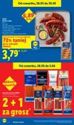 Gazetka promocyjna Lidl - Gazetka ważna od 28.05 do 30.05 - Gazetka - ważna od 30.05 do 30.05.2026 - strona 14 - produkty: PIKOK, Kabanos, Kiełbasa, Kiełbasa śląska