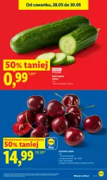 Gazetka promocyjna Lidl - Gazetka ważna od 28.05 do 30.05 - Gazetka - ważna od 30.05 do 30.05.2026 - strona 19 - produkty: Ogórek