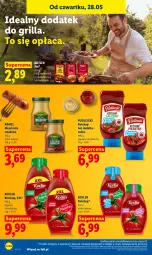 Gazetka promocyjna Lidl - Gazetka ważna od 28.05 do 30.05 - Gazetka - ważna od 30.05 do 30.05.2026 - strona 52 - produkty: Ketchup, Sos, Mus, Gra, Kotlin, Pudliszki, Grill, Kamis, Grafika, Musztarda