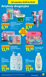 Gazetka promocyjna Lidl - Gazetka ważna od 28.05 do 30.05 - Gazetka - ważna od 30.05 do 30.05.2026 - strona 79 - produkty: Makijaż, Płyn do kąpieli, Klej, Galaretka, Szampon, Dzieci, Gala, Lakier
