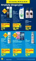 Gazetka promocyjna Lidl - Gazetka ważna od 28.05 do 30.05 - Gazetka - ważna od 30.05 do 30.05.2026 - strona 80 - produkty: Eleo, Szampon, Lakier do włosów, Maska, Antyperspirant, Lakier