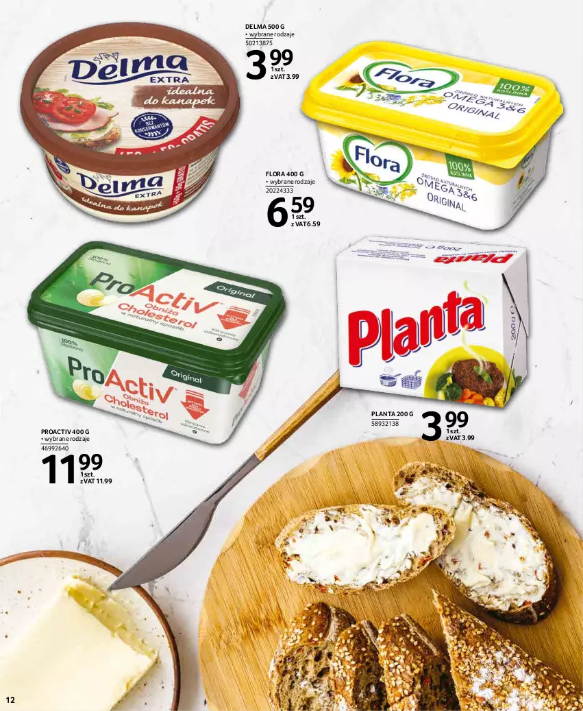 Gazetka promocyjna Selgros - Extra Oferta - ważna 01.02 do 28.02.2022 - strona 12 - produkty: Delma, Flora