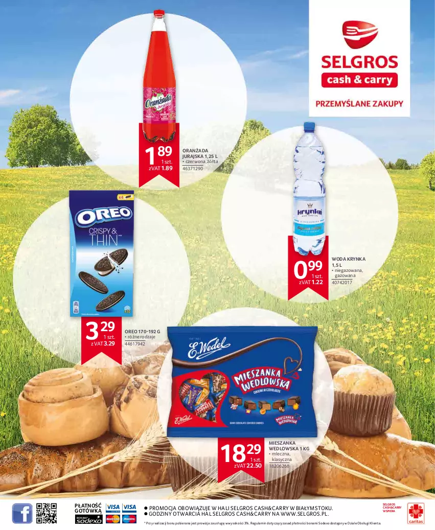 Gazetka promocyjna Selgros - Extra Oferta - ważna 01.02 do 28.02.2022 - strona 39 - produkty: LG, Mieszanka wedlowska, Oranżada, Oreo, Sok, Woda