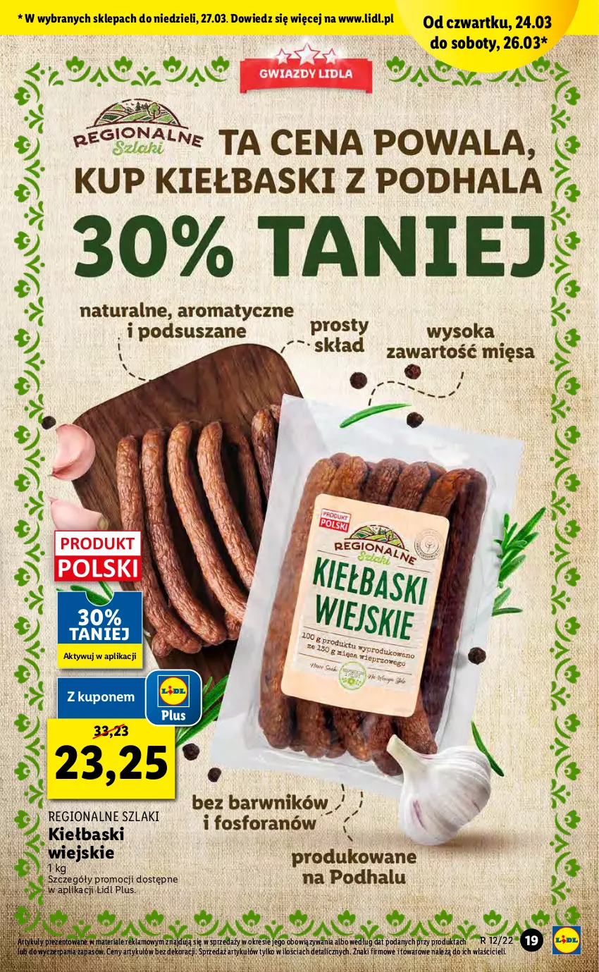 Gazetka promocyjna Lidl - GAZETKA - ważna 24.03 do 27.03.2022 - strona 19