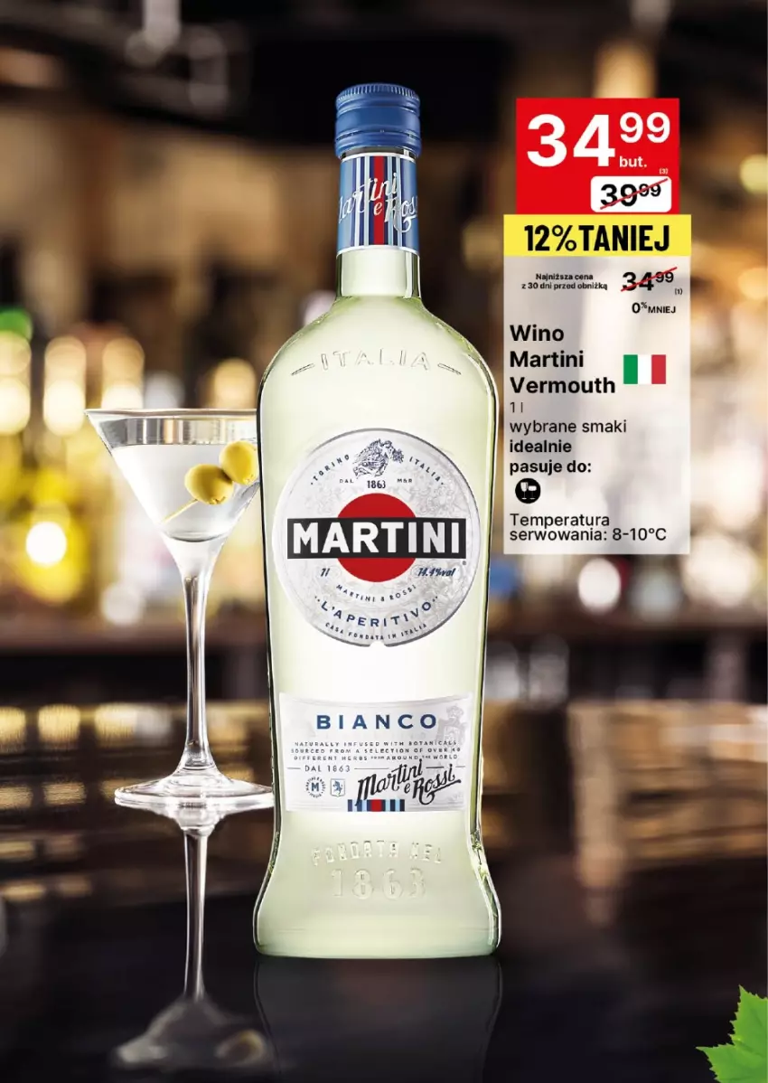 Gazetka promocyjna Delikatesy Centrum - DeliBarek DC17-DC18 - ważna 22.04 do 05.05.2024 - strona 2 - produkty: Martini, Ser, Vermouth, Wino