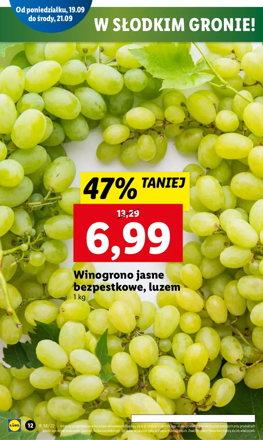 Gazetka promocyjna Lidl - GAZETKA - ważna 19.09 do 21.09.2022 - strona 12 - produkty: Wino