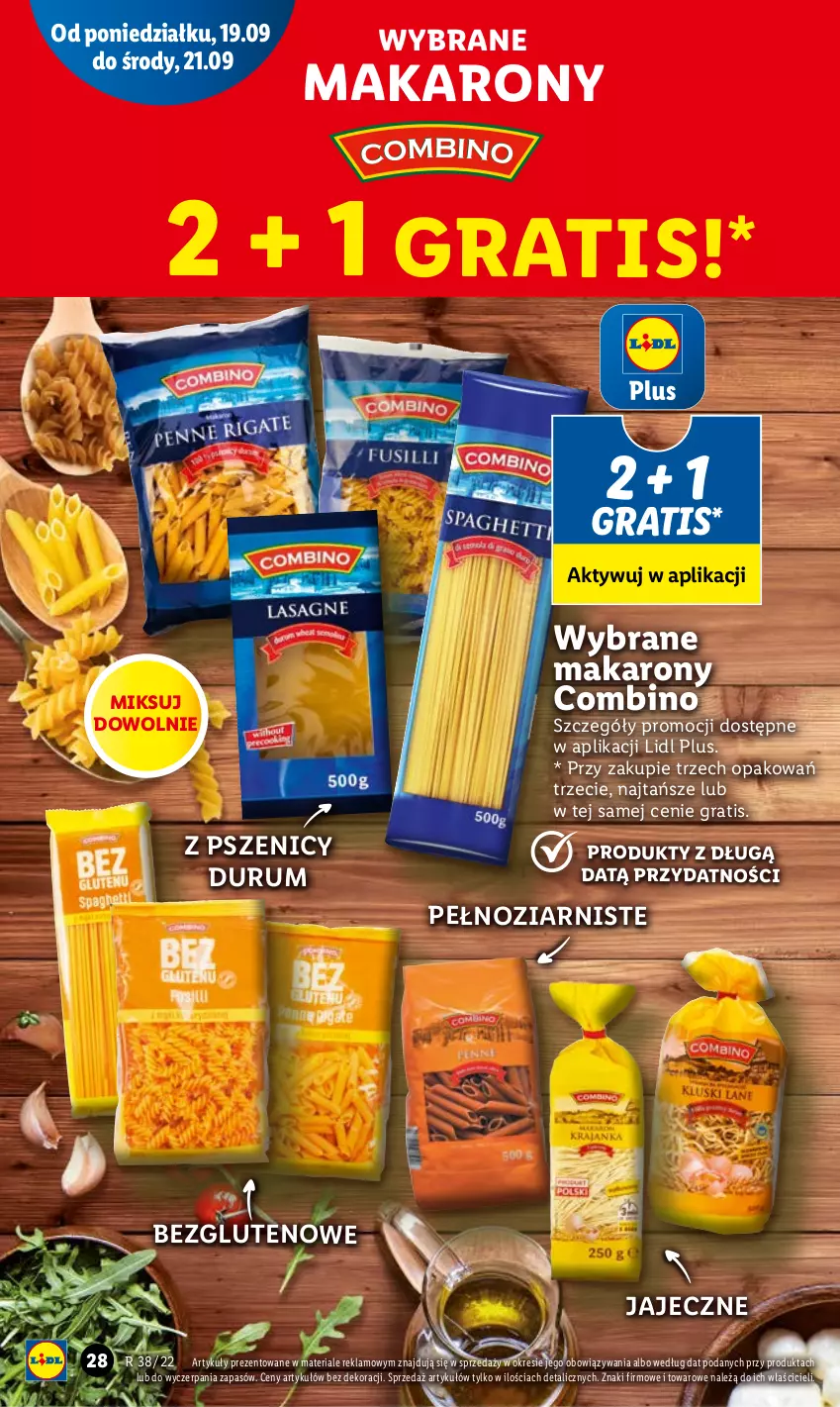 Gazetka promocyjna Lidl - GAZETKA - ważna 19.09 do 21.09.2022 - strona 30 - produkty: Gra, Makaron, Rum