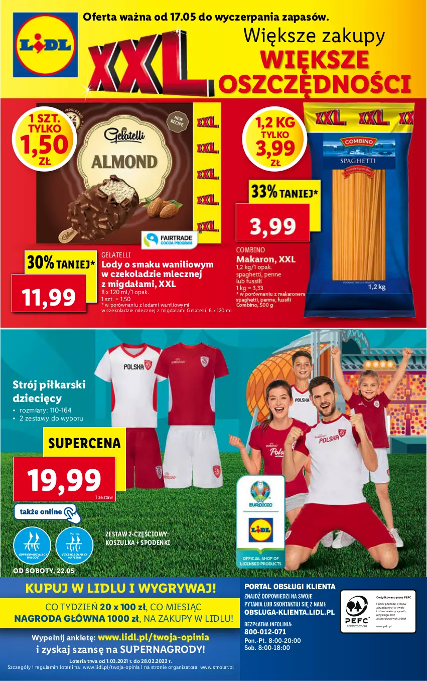 Gazetka promocyjna Lidl - GAZETKA - ważna 17.05 do 22.05.2021 - strona 49 - produkty: Dzieci, Gry, Kosz, Koszulka, LG, Lody, Mola, Por