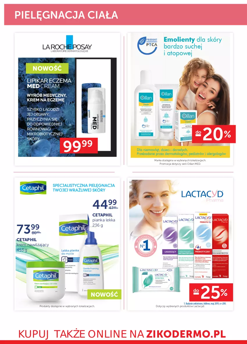 Gazetka promocyjna Ziko - 7 – 20.10 - ważna 07.10 do 20.10.2021 - strona 12 - produkty: Cetaphil, Krem nawilżający, Lactacyd, Oillan, Ser