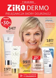 Gazetka promocyjna Ziko - 7 – 20.10 - Gazetka - ważna od 20.10 do 20.10.2021 - strona 1 - produkty: CeraVe, L'Biotica, Lierac, Krem do rąk, Iwostin, Pielęgnacja skóry, Eclat