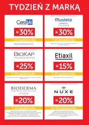 Gazetka promocyjna Ziko - 7 – 20.10 - Gazetka - ważna od 20.10 do 20.10.2021 - strona 20 - produkty: CeraVe, Top, Ser, Mus, Biokap, Bioderma, Etiaxil, Balsam do ust, Krem do rąk, Perfum, Nuxe, Mustela, Olej, Okap, Atoderm, Fa
